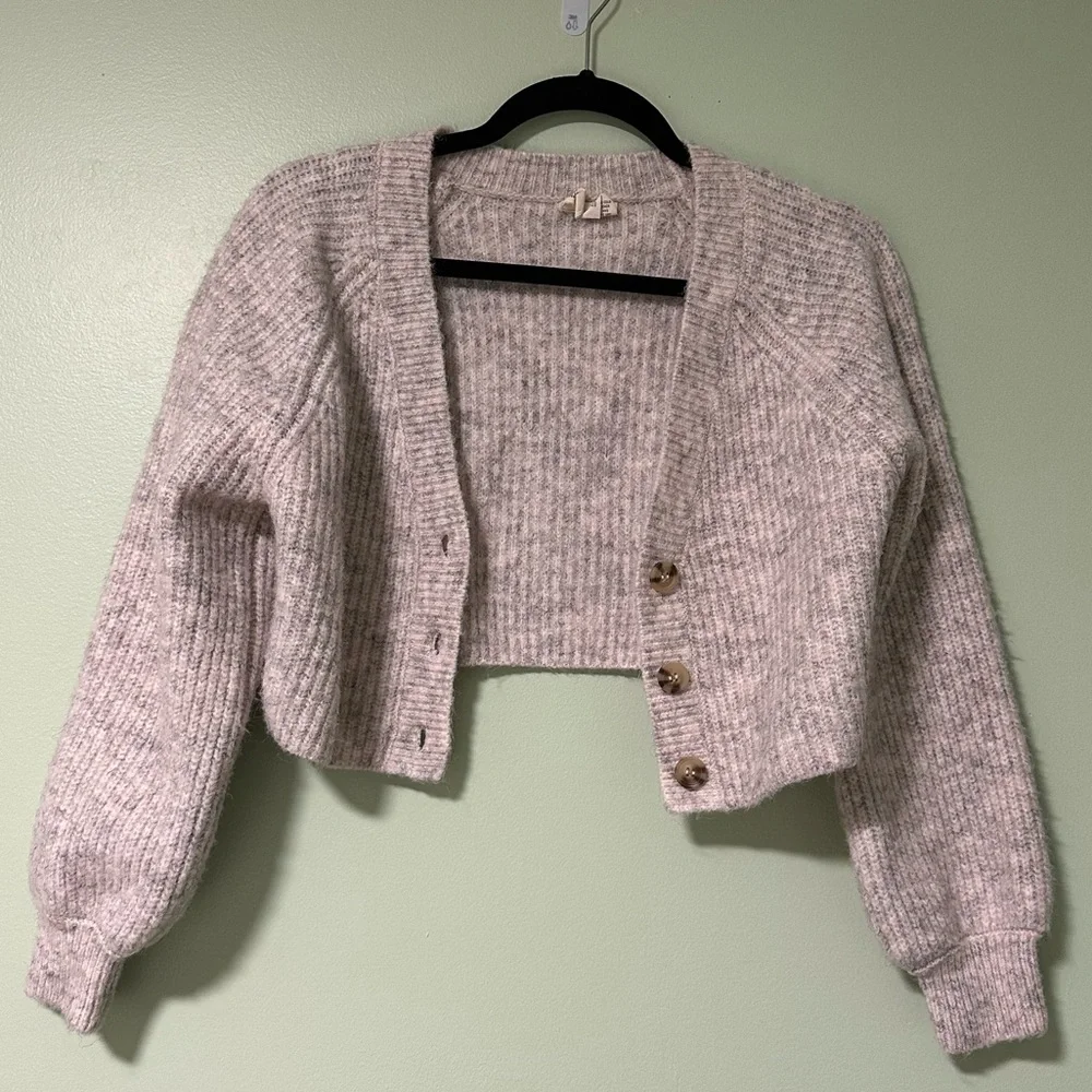 Sky and Sparrow Cropped Sweater - Picture 2 of 9